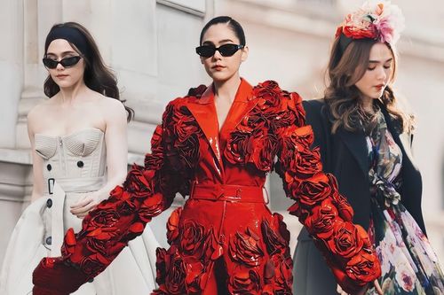 'Nữ hoàng thảm đỏ' Thái Lan trở thành biểu tượng thời trang tại Paris Coutre Week