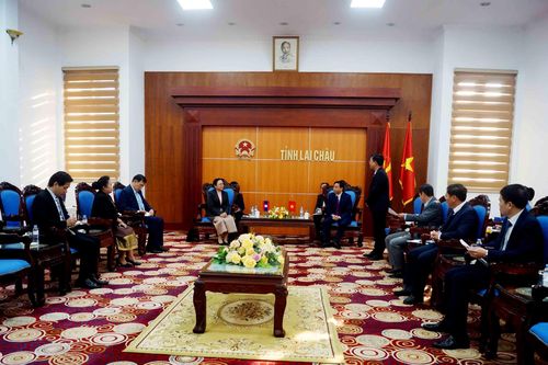 Chủ tịch UBND tỉnh tiếp xã giao Đại sứ Lào tại Việt Nam