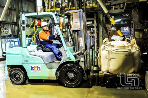 Thái Nguyên: Giá trị xuất khẩu hàng hóa tháng 1 tăng 31,2%