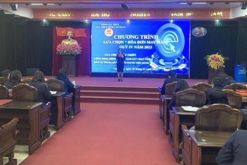 Kết quả trúng thưởng chương trình 'Hóa đơn may mắn' quý IV/2023