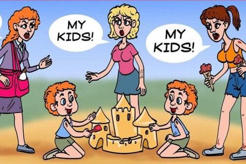Đố bạn biết mẹ của hai em bé sinh đôi là ai?