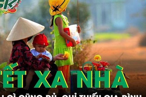 Tết xa nhà: Cái gì cũng đủ, chỉ thiếu gia đình