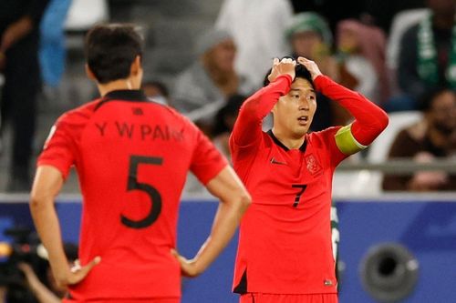 Son Heung-min mờ nhạt tại Asian Cup