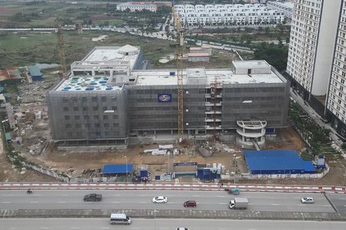 Bệnh viện Nhi đầu tiên của Hà Nội thành hình sau 1 năm thi công