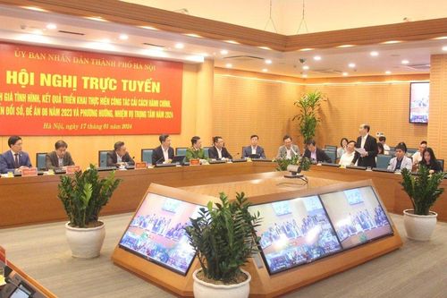 Hà Nội hợp nhất 3 Ban chỉ đạo Cải cách hành chính, Chuyển đổi số, Đề án 06