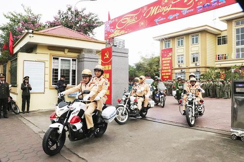 Phát động ra quân mô hình điểm 'Giao thông Bắc Từ Liêm an toàn, thông suốt'