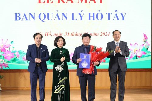 Ông Nguyễn Thanh Tịnh kiêm giữ chức Trưởng Ban Quản lý Hồ Tây