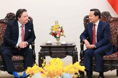 Phó Thủ tướng Lê Minh Khái tiếp Đại sứ Hoa Kỳ Marc E. Knapper