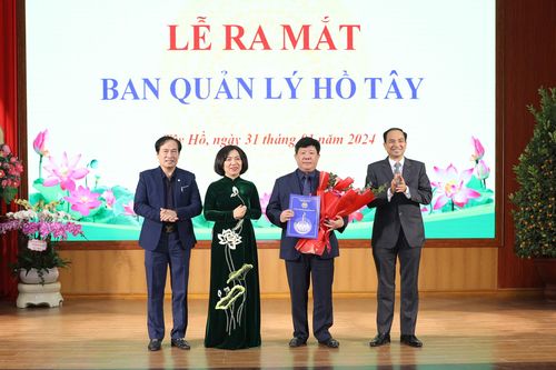 Hà Nội: Ra mắt Ban quản lý Hồ Tây