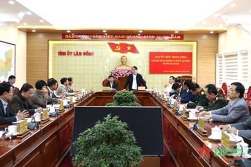 Đồng chí Trần Đình Văn phụ trách Tỉnh ủy Lâm Đồng
