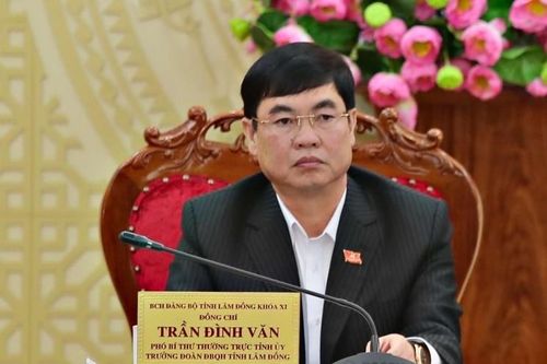 Ông Trần Đình Văn được phân công điều hành Tỉnh ủy Lâm Đồng