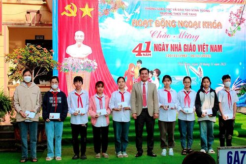 Trường THCS Thổ Tang: Nâng cao chất lượng giáo dục toàn diện