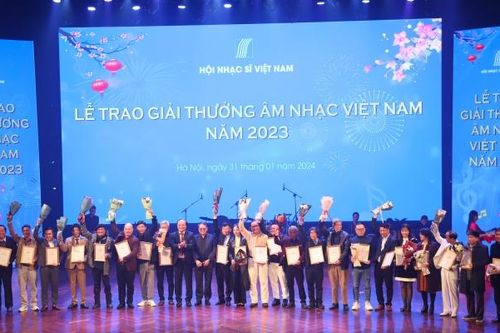 93 tác giả được trao Giải thưởng âm nhạc Hội Nhạc sĩ Việt Nam