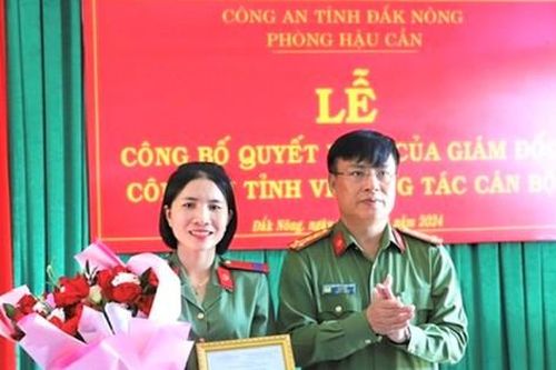 Tuyển dụng em ruột cán bộ công an hy sinh khi truy bắt đối tượng ma túy