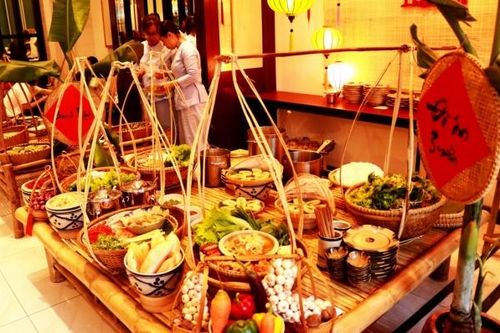 Khách sạn Potique tái hiện phiên chợ Tết xưa