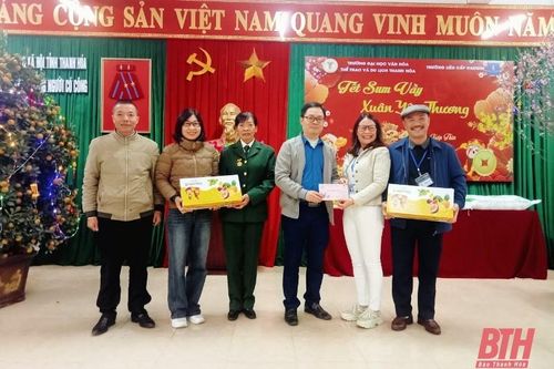 Công ty Lasuco thăm, tặng quà, trao tiền phụng dưỡng Xuân Giáp Thìn 2024