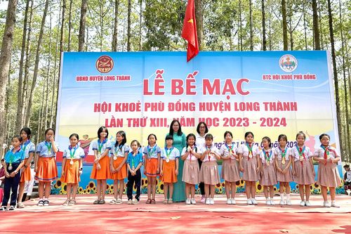 Bế mạc Hội khỏe Phù Đổng huyện Long Thành lần thứ XIII