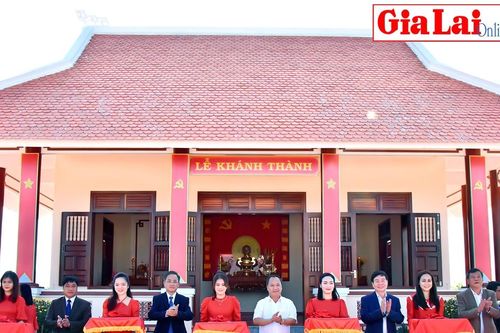 Khánh thành Đền thờ liệt sĩ, Anh hùng lực lượng vũ trang nhân dân Đỗ Trạc