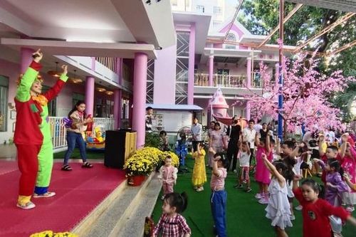 Trường Mầm non Tân Lập 1 (Nha Trang) tổ chức lễ hội Vui xuân Giáp Thìn 2024