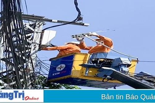 Điện lực Đông Hà đảm bảo cung cấp điện an toàn, liên tục trong dịp tết Nguyên đán