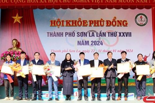 Bế mạc Hội khỏe Phù Đổng thành phố Sơn La lần thứ XXVII