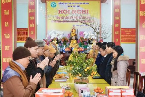 446/877 ngôi chùa tại tỉnh Thái Bình đã có quyết định bổ nhiệm, kiêm nhiệm trụ trì