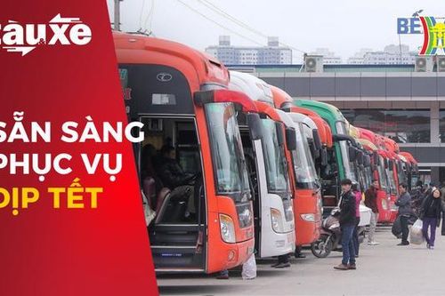 Các bến xe sẵn sàng phục vụ hành khách cao điểm Tết| Bản tin Tàu và xe | 31/01/2024