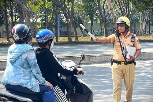 TPHCM: Nhiều người vi phạm tốc độ trên đại lộ Mai Chí Thọ