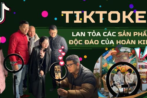 Hoàn Kiếm: Sôi động, hiệu quả livestream bán hàng trực tuyến cho các hộ kinh doanh