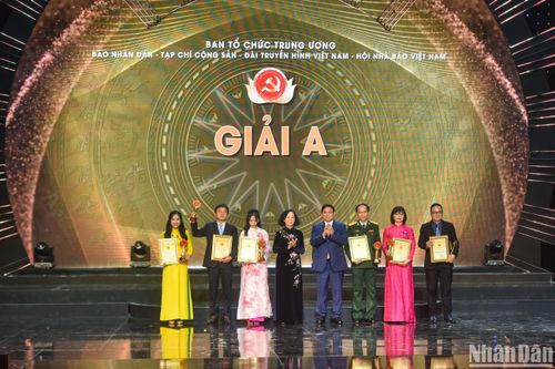 Lễ trao Giải Báo chí toàn quốc về xây dựng Đảng lần thứ VIII - năm 2023