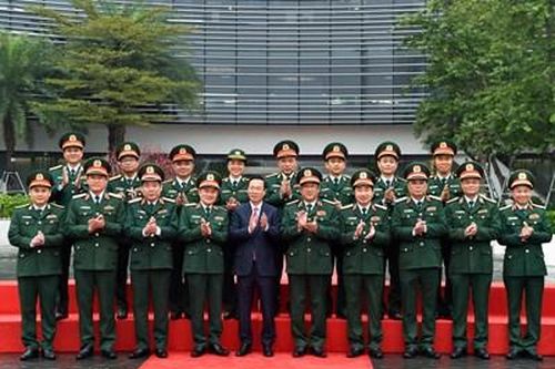 Chủ tịch nước Võ Văn Thưởng thăm và làm việc với Tập đoàn Công nghiệp-Viễn thông Quân đội