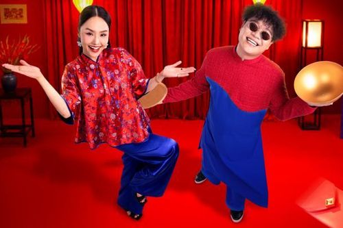 Miu Lê cùng với rapper Yuno Bigboi 'khuấy đảo' cộng đồng mạng những ngày cận Tết, mang đến màu sắc tích cực