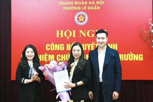 Thành Đoàn Hà Nội bổ nhiệm nhân sự mới