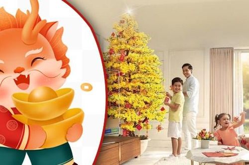Bài trí phòng khách đón Tết 2024: Ngày lành dọn nhà và mẹo nhỏ giúp đón tài lộc