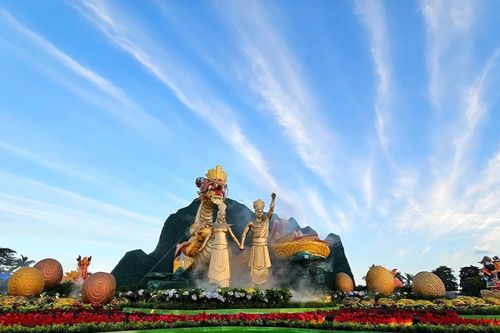 Chiêm ngưỡng nghệ thuật sắp đặt quy mô lớn nhất ở Bình Định
