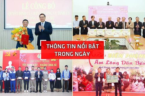 Nghệ An: Thông tin nổi bật ngày 1/2