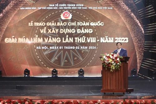 Giải Búa liềm Vàng đã khẳng định uy tín, vị thế trong hệ thống giải Báo chí QG