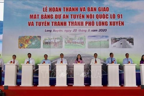 Tuyến tránh Long Xuyên dự kiến hoạt động vào cuối tháng 7/2024