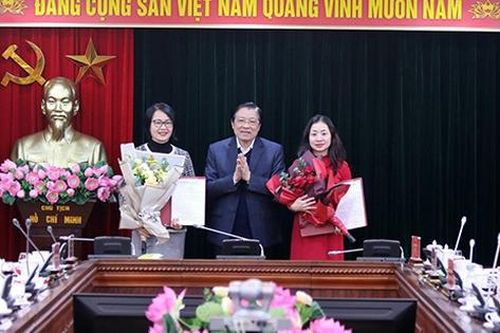 Ban Nội chính Trung ương bổ nhiệm 2 nữ cán bộ quản lý cấp Vụ