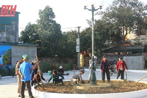 Thực hiện tiêu chí môi trường trong xây dựng nông thôn mới ở Hoằng Hóa