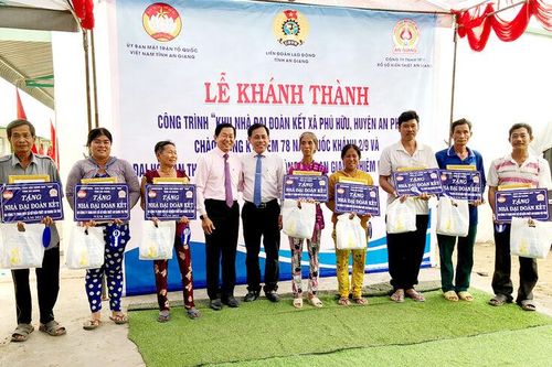 An Giang sáng tạo, đổi mới trong công tác mặt trận