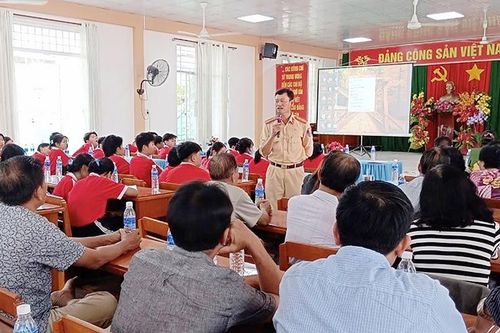 Công an huyện Phú Tân kiên quyết đấu tranh, trấn áp các loại tội phạm