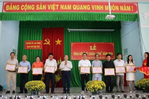 Huyện Lai Vung đạt nhiều kết quả nổi bật trong tổ chức Tết Quân – Dân năm 2024
