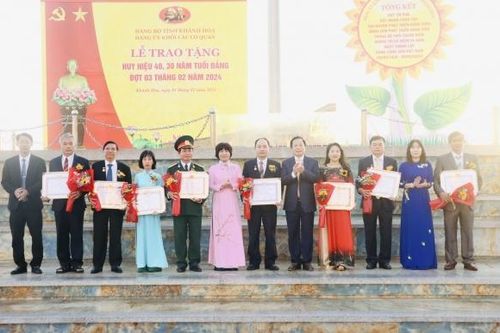 Đảng ủy Khối Các cơ quan tỉnh Khánh Hòa: Kỷ niệm 94 năm Ngày thành lập Đảng tại Quảng trường 2 tháng 4