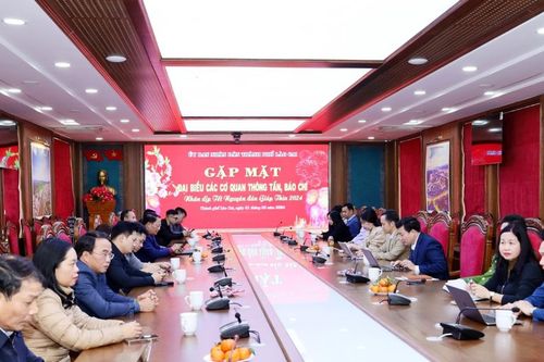 Thành phố Lào Cai gặp mặt các cơ quan thông tấn, báo chí