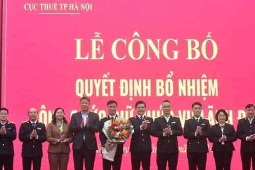 Ông Nguyễn Tiến Minh giữ chức Phó cục trưởng Cục Thuế Hà Nội