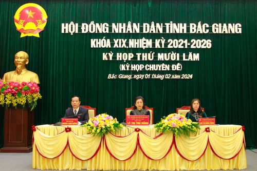 Kỳ họp thứ 15, HĐND tỉnh Bắc Giang Khóa XIX: Thông qua nhiều nghị quyết quan trọng