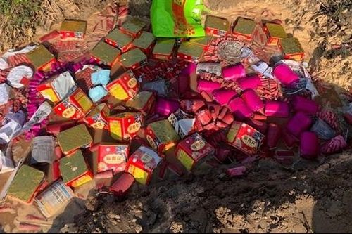 Gia tăng vận chuyển trái phép pháo nổ