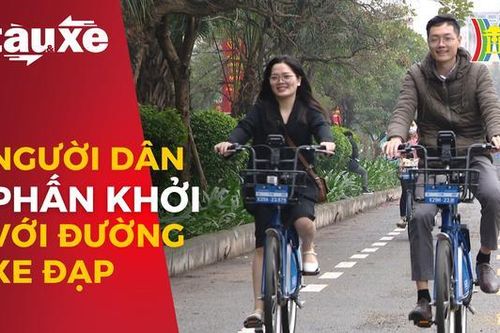 Người dân phấn khởi với tuyến đường dành riêng cho xe đạp| Bản tin Tàu và xe | 01/02/2024