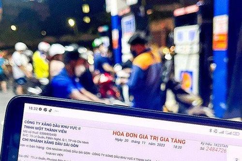 Hơn 5.800 cửa hàng xăng dầu đã phát hành hóa đơn điện tử từng lần bán